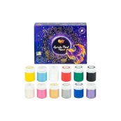 Набір акрилових фарб 851203, 6+6 кольорів по 20 мл. Зображення №2