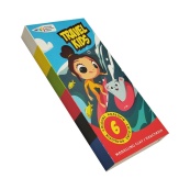 Дитячий пластилін "Travel Kids" 331008/TK восковий, 6 кольорів по 12 г. Зображення №2 Дитячий пластилін "Travel Kids" 331008/TK восковий, 6 кольорів по 12 г. Зображення №2