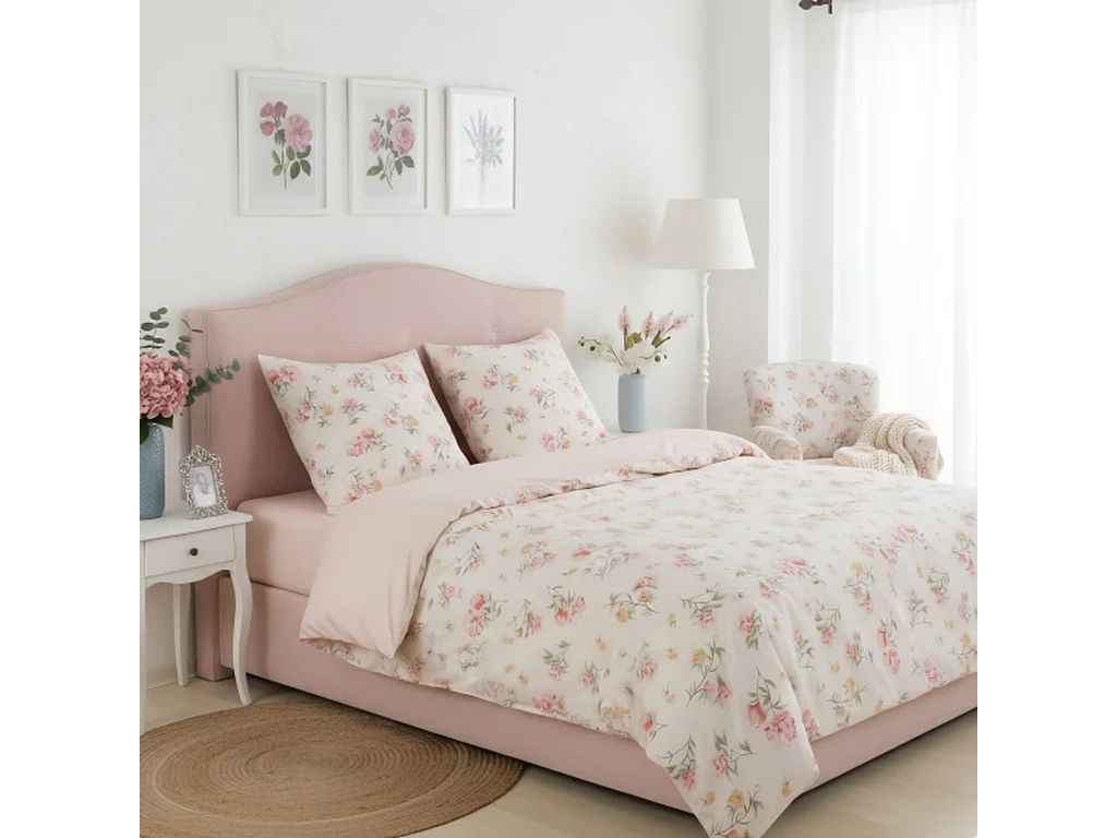 Комплект постільної білизни Євро арт.25409 Ранфорс ТМ VILUTA Комплект постільної білизни Євро арт.25409 Ранфорс ТМ VILUTA