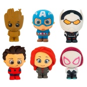 Колекційний ластик-пазл "Марвел" HTI 1816012 серії "Puzzle Palz". Зображення №2 Колекційний ластик-пазл "Марвел" HTI 1816012 серії "Puzzle Palz". Зображення №2