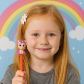 Колекційна фігурка-топпер "Мій маленький поні" HTI 1828023 серії "Bops & Tops". Зображення №3