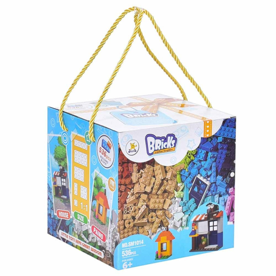 Детский конструктор "Bricks" SM1014, 536 деталей Детский конструктор "Bricks" SM1014, 536 деталей