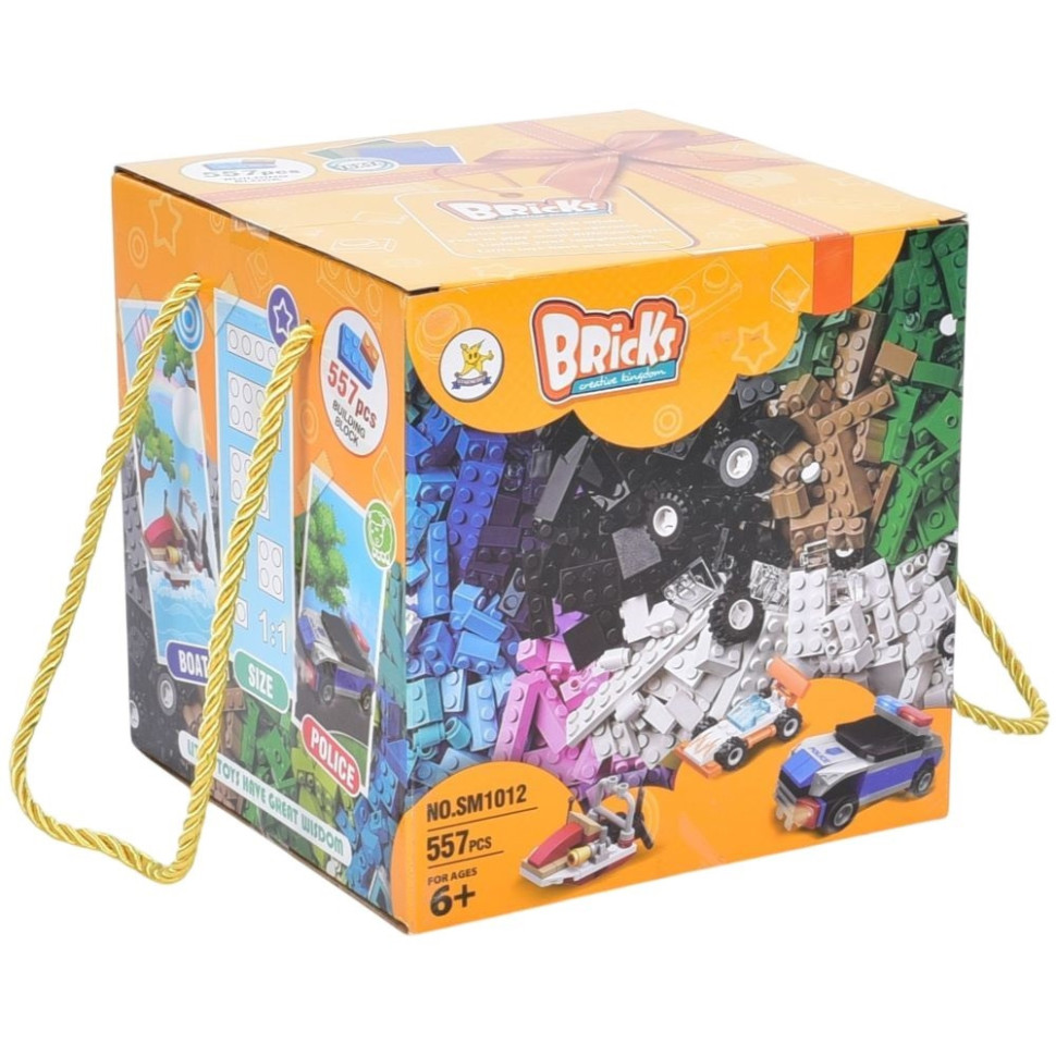 Детский конструктор "Bricks" SM1012, 557 деталей Детский конструктор "Bricks" SM1012, 557 деталей