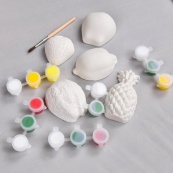 Набір для творчості Гіпсові розмальовки "Розфарбуй фрукти" 30989. Зображення №4