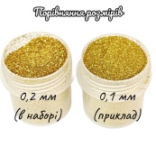 Набор глиттера для био-тату glitter-set-02mm-20, 6 цветов по 12 мл. Изображение №2 Набор глиттера для био-тату glitter-set-02mm-20, 6 цветов по 12 мл. Изображение №2