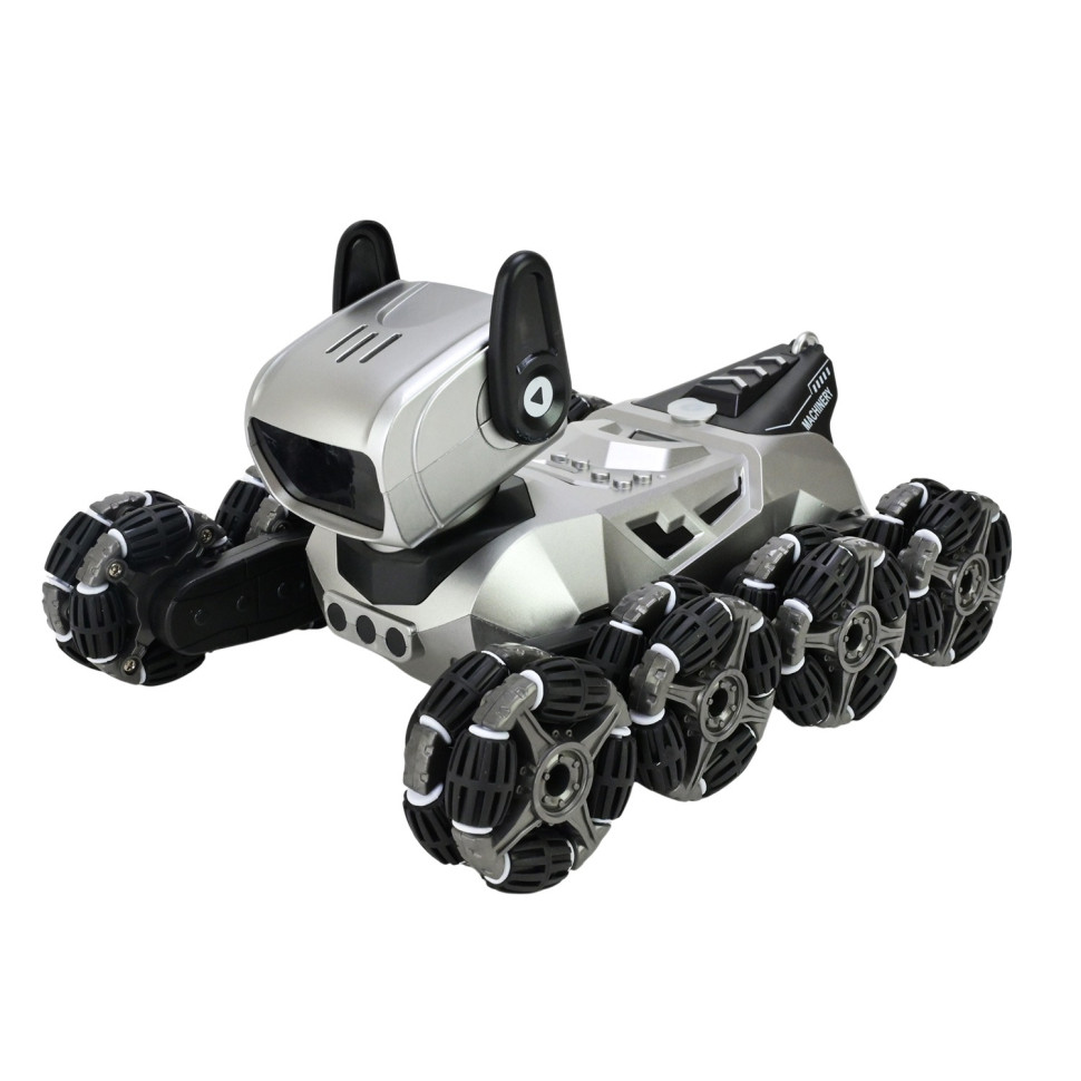 Дитяча іграшка на радиокеруванні "Собака" 1028(Silver) світлові та звукові ефекти Дитяча іграшка на радиокеруванні "Собака" 1028(Silver) світлові та звукові ефекти