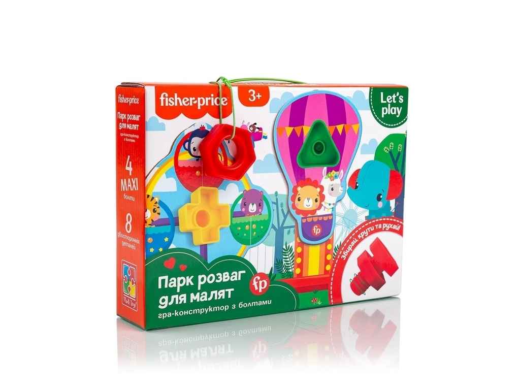 Гра настільна Fisher-Price. Парк розваг для малят (укр) VT2905-21 ТМ VLADI TOYS Гра настільна Fisher-Price. Парк розваг для малят (укр) VT2905-21 ТМ VLADI TOYS