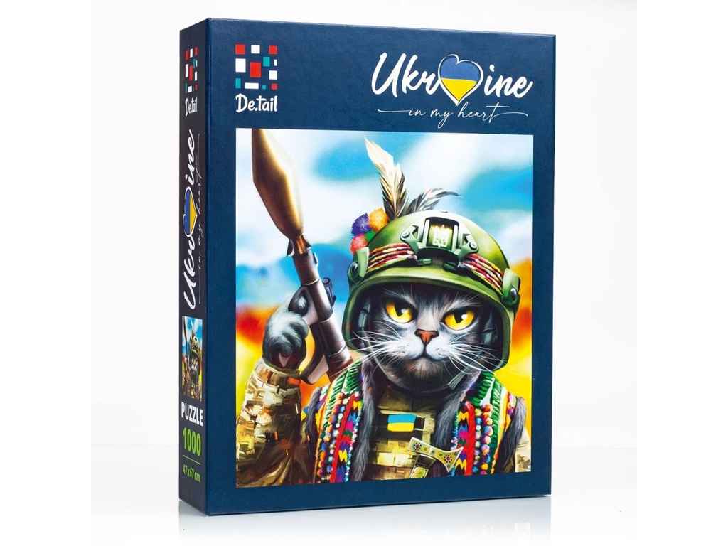 Пазли Cat grenade launcher DT1000-08 ТМ VLADI TOYS Пазли Cat grenade launcher DT1000-08 ТМ VLADI TOYS