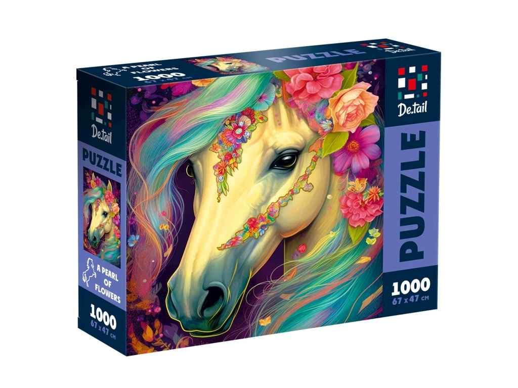 Пазли De.tail Перлина квітів (укр) DT1000-12 ТМ VLADI TOYS Пазли De.tail Перлина квітів (укр) DT1000-12 ТМ VLADI TOYS