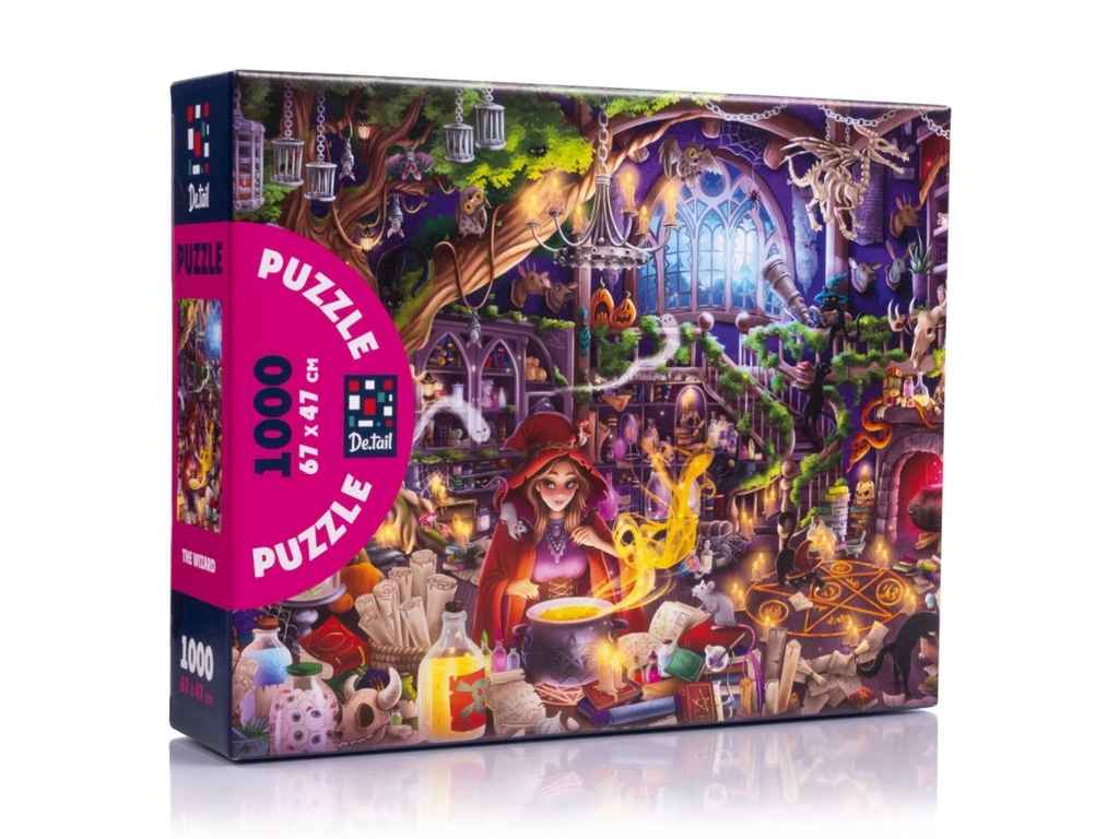 Пазли De.tail Чарівниця DT1000-14 ТМ VLADI TOYS Пазли De.tail Чарівниця DT1000-14 ТМ VLADI TOYS