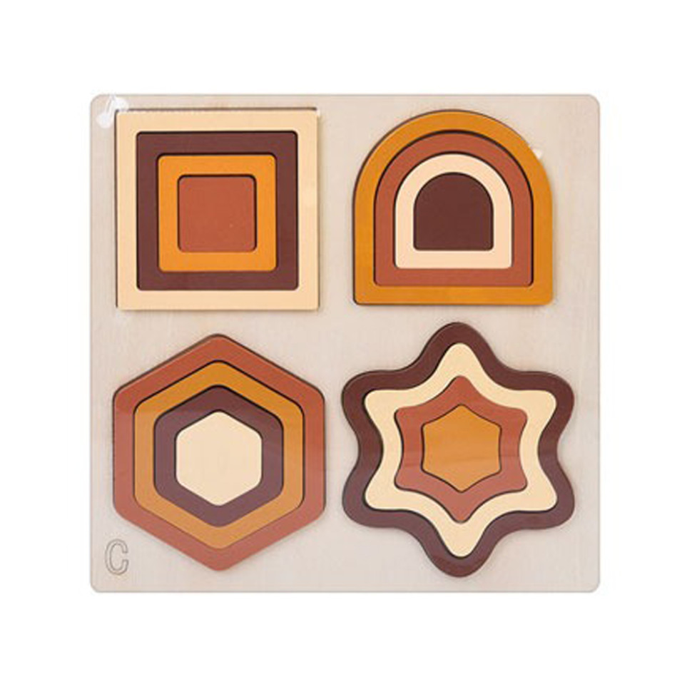 Деревянная игрушка Геометрика MD 0743C, размер 22,5х22,5 см Деревянная игрушка Геометрика MD 0743C, размер 22,5х22,5 см