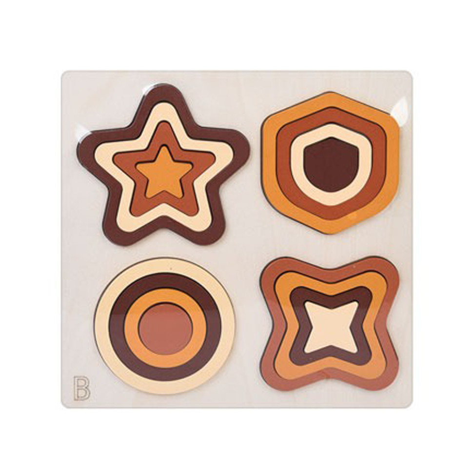 Деревянная игрушка Геометрика MD 0743B, размер 22,5х22,5 см Деревянная игрушка Геометрика MD 0743B, размер 22,5х22,5 см