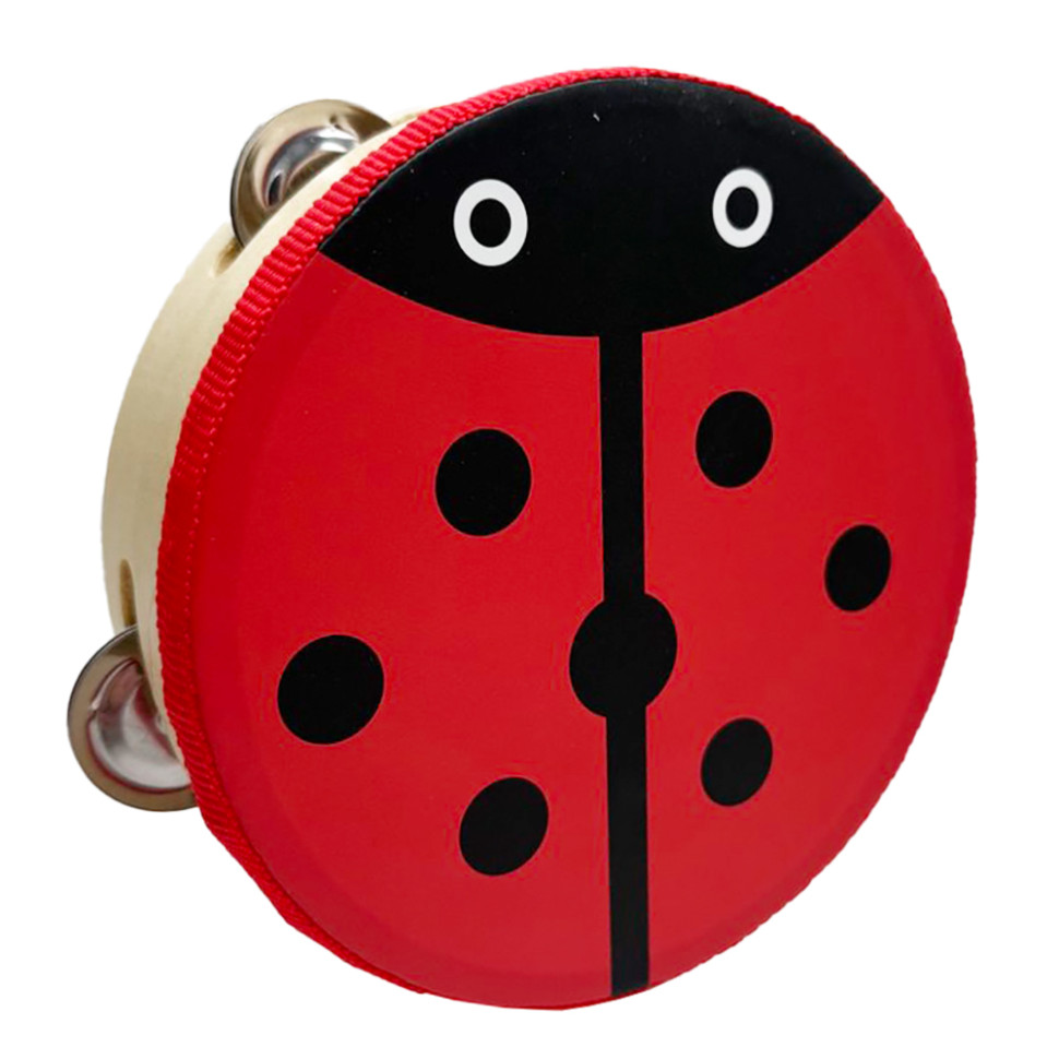 Дерев'яна іграшка Бубен "Сонечко" MD 0367-52 діаметр 15 см Дерев'яна іграшка Бубен "Сонечко" MD 0367-52 діаметр 15 см