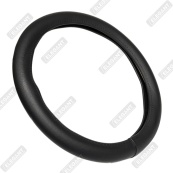 Чохол на кермо шкіра "S" (36см) чорний Elegant 105811/Аналог001/ гладкий/1 шов(9см). Зображення №2