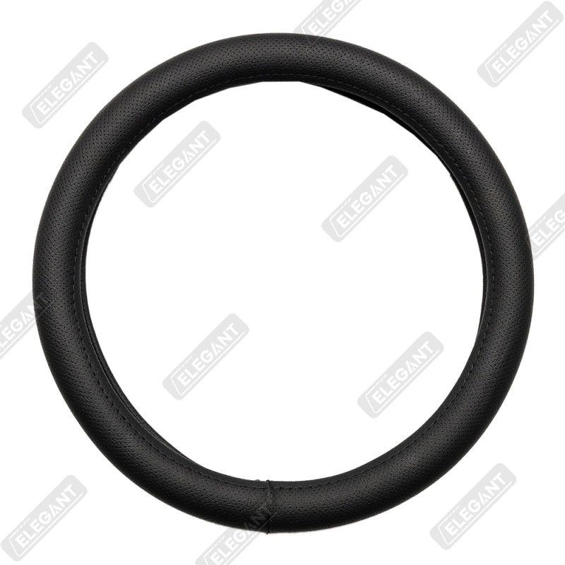 Чохол на кермо шкіра "XXL" (45см) чорний Elegant 105818/Аналог002/ перфорація/1 шов(10см) Чохол на кермо шкіра "XXL" (45см) чорний Elegant 105818/Аналог002/ перфорація/1 шов(10см)