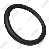 Чохол на кермо шкіра "XXL" (45см) чорний Elegant 105818/Аналог002/ перфорація/1 шов(10см). Зображення №2 Чохол на кермо шкіра "XXL" (45см) чорний Elegant 105818/Аналог002/ перфорація/1 шов(10см). Зображення №2