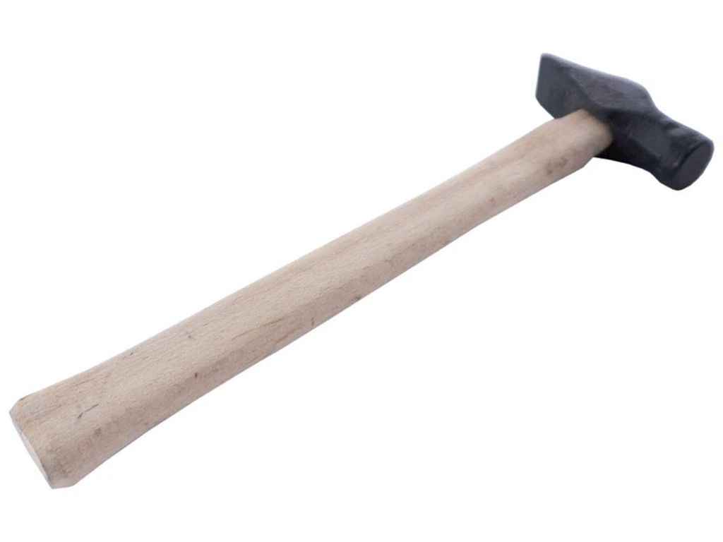 Молоток круглий бойок 240г загальна вага A з деревяною ручкою ТМ DV Молоток круглий бойок 240г загальна вага A з деревяною ручкою ТМ DV