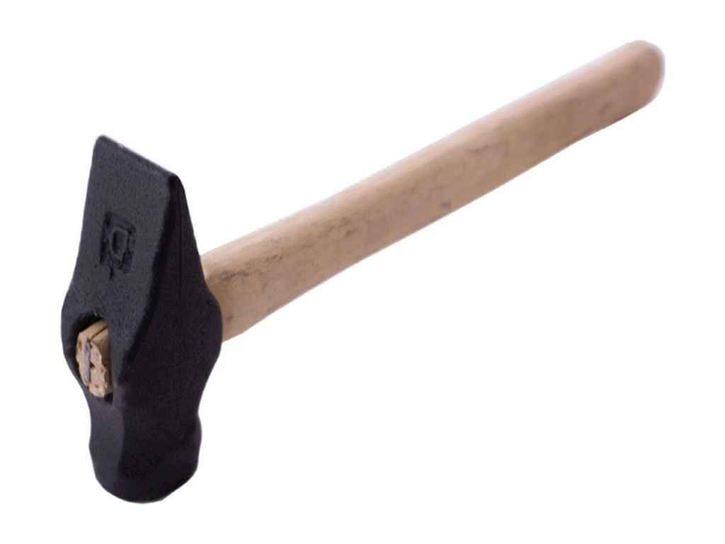 Молоток круглий бойок 850г загальна вага D з деревяною ручкою ТМ DV Молоток круглий бойок 850г загальна вага D з деревяною ручкою ТМ DV