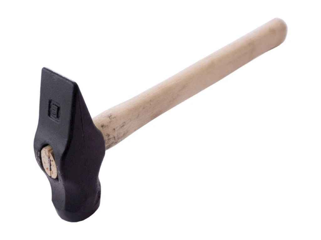 Молоток круглий бойок 1,1кг загальна вага E з деревяною ручкою ТМ DV Молоток круглий бойок 1,1кг загальна вага E з деревяною ручкою ТМ DV
