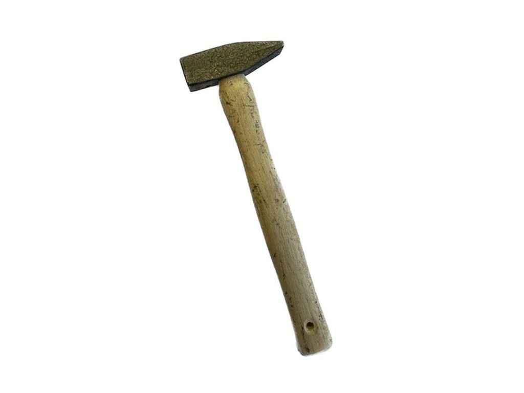 Молоток квадратний бойок 550г загальна вага H з деревяною ручкою ТМ DV Молоток квадратний бойок 550г загальна вага H з деревяною ручкою ТМ DV