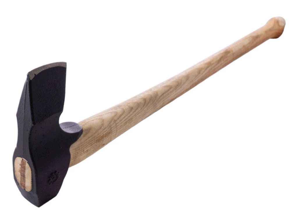 Колун 3,05кг загальна вага клин з деревяною ручкою ТМ DV Колун 3,05кг загальна вага клин з деревяною ручкою ТМ DV