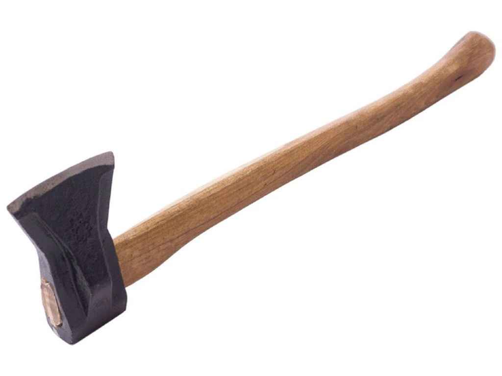 Колун 1,7кг загальна вага зі щоками з деревяною ручкою ТМ DV Колун 1,7кг загальна вага зі щоками з деревяною ручкою ТМ DV