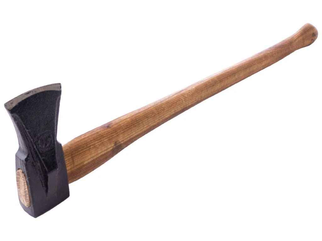 Колун 2,7кг загальна вага зі щоками з деревяною ручкою ТМ DV Колун 2,7кг загальна вага зі щоками з деревяною ручкою ТМ DV