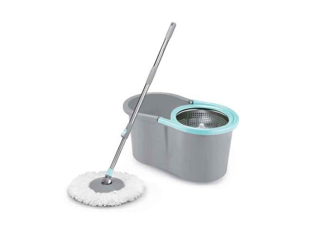 Набір для прибирання швабра з відром з автоматичним віджимом 49*26*22см/125см MH-6007 ТМ STENSON Набір для прибирання швабра з відром з автоматичним віджимом 49*26*22см/125см MH-6007 ТМ STENSON