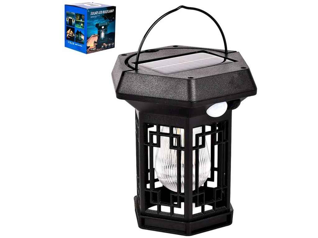 Лампа-ліхтар світлодіодна сонячна панель 12.5*11.5*14см R100121 ТМ OPV Лампа-ліхтар світлодіодна сонячна панель 12.5*11.5*14см R100121 ТМ OPV
