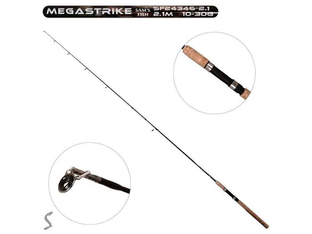 Спінінг штекерний 2,1м 10-30г Megastrike 2к SF24346-2.1 ТМ STENSON Спінінг штекерний 2,1м 10-30г Megastrike 2к SF24346-2.1 ТМ STENSON