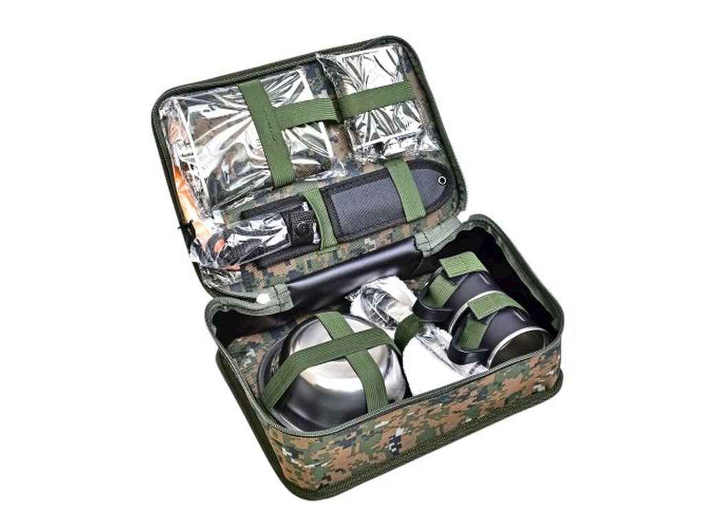 Набір туристичний для мисливця/рибалки 12 Ukraine у камуфляжному кейсі R31006 ТМ STENSON Набір туристичний для мисливця/рибалки 12 Ukraine у камуфляжному кейсі R31006 ТМ STENSON