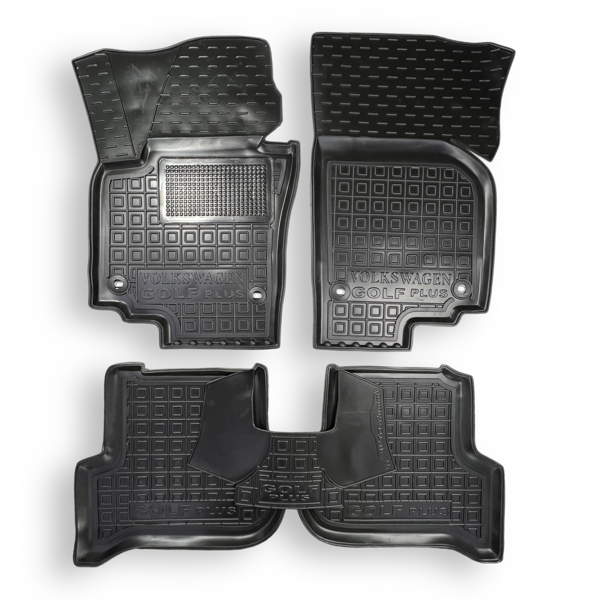 Килимки салона Volkswagen Golf Plus Mod "Avto-Gumm" 12027 Килимки салона Volkswagen Golf Plus Mod "Avto-Gumm" 12027