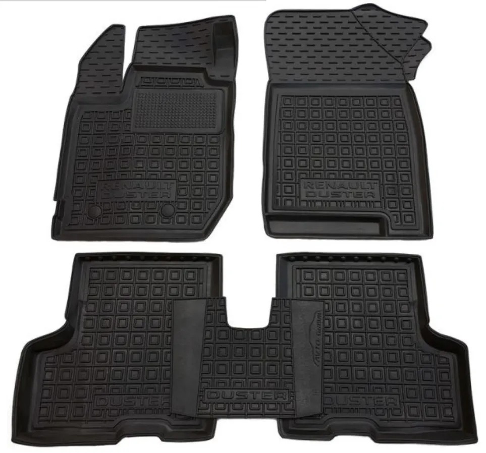 Килимки салона Renault Duster (2010-2014) 4WD 11374 "Avto-Gumm" (рос збірка) Килимки салона Renault Duster (2010-2014) 4WD 11374 "Avto-Gumm" (рос збірка)