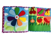 Текстильная развивающая книга для малышей "Солнышко" 403686. Изображение №3 Текстильная развивающая книга для малышей "Солнышко" 403686. Изображение №3