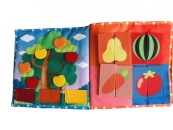 Текстильная развивающая книга для малышей "Солнышко" 403686. Изображение №7 Текстильная развивающая книга для малышей "Солнышко" 403686. Изображение №7