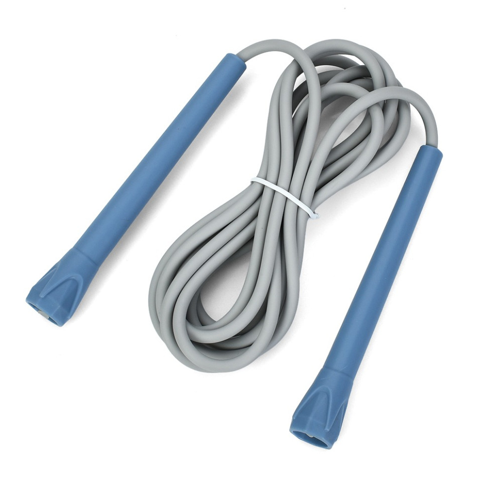 Скакалка MS 4797(Blue) размер 290 см, ручки-пластик Скакалка MS 4797(Blue) размер 290 см, ручки-пластик