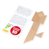 Дерев'яна головоломка "Танграм" Igroteco 900569, 6 елементів. Зображення №2 Дерев'яна головоломка "Танграм" Igroteco 900569, 6 елементів. Зображення №2