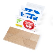 Дерев'яна головоломка "Танграм" Igroteco 900569, 6 елементів. Зображення №3 Дерев'яна головоломка "Танграм" Igroteco 900569, 6 елементів. Зображення №3