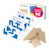 Дерев'яна головоломка "Танграм" Igroteco 900569, 6 елементів. Зображення №5 Дерев'яна головоломка "Танграм" Igroteco 900569, 6 елементів. Зображення №5