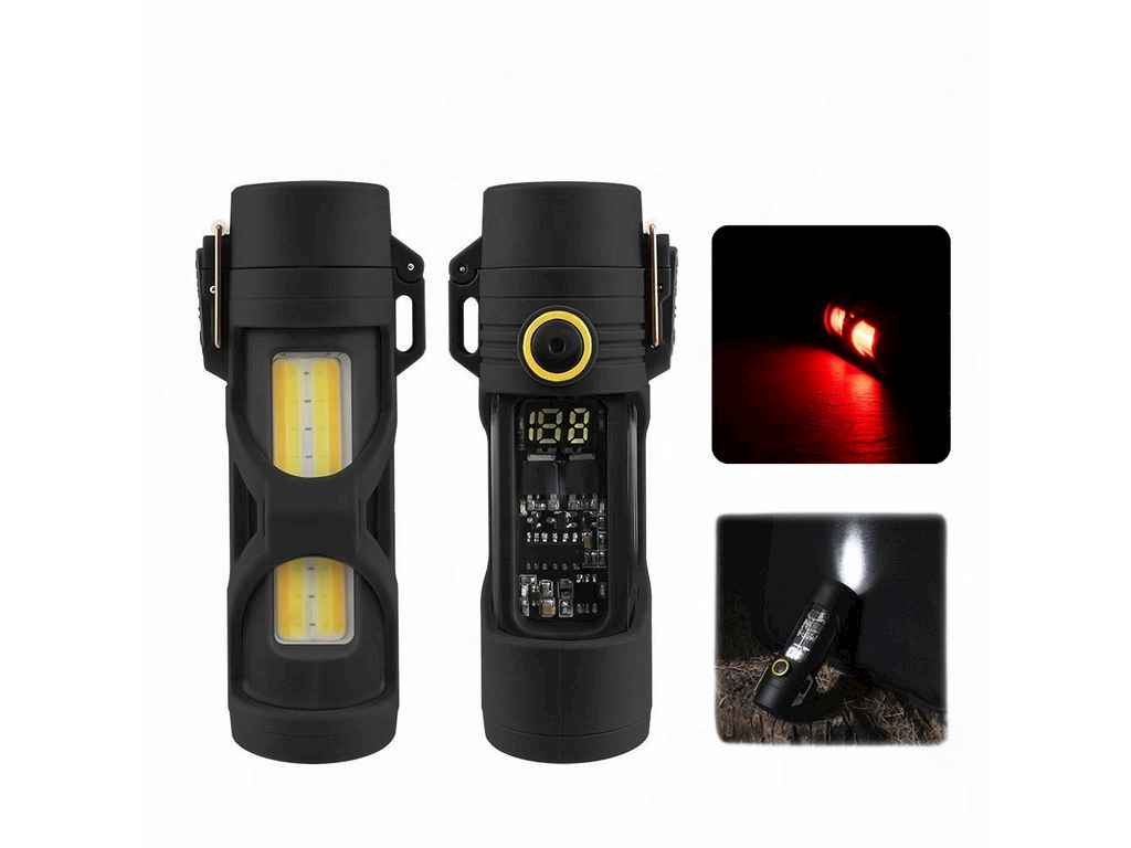 Ліхтар мультифункціональний 5000K D66-COB, Li-Ion акумулятора., запальничка, ЗУ Type-C, Box АКБ вбудований ТМ КИТАЙ Ліхтар мультифункціональний 5000K D66-COB, Li-Ion акумулятора., запальничка, ЗУ Type-C, Box АКБ вбудований ТМ КИТАЙ