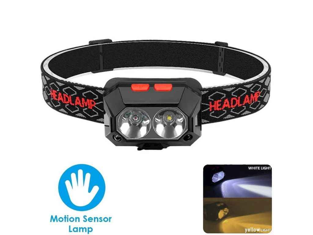 Ліхтар налобний 4500-6500K АКБ вбудований PLD-SL02/CY-2023-XPG(WhiteYellow), Motion Sensor, ЗУ Type-C, Box ТМ КИТАЙ Ліхтар налобний 4500-6500K АКБ вбудований PLD-SL02/CY-2023-XPG(WhiteYellow), Motion Sensor, ЗУ Type-C, Box ТМ КИТАЙ