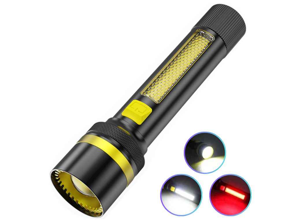 Лiхтар свiтлодiодний 5000K 24094-WHITE LASER LED PM10-TGCOB(WhiteRed), ЗУ Type-C, zoom АКБ ТМ КИТАЙ Лiхтар свiтлодiодний 5000K 24094-WHITE LASER LED PM10-TGCOB(WhiteRed), ЗУ Type-C, zoom АКБ ТМ КИТАЙ
