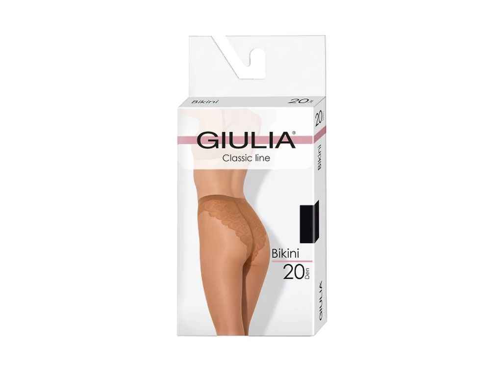 Колготки чорний жіночі поліамідні класичні BIKINI (Smart Box) nero 20 DEN р.5 ТМ GIULIA Колготки чорний жіночі поліамідні класичні BIKINI (Smart Box) nero 20 DEN р.5 ТМ GIULIA