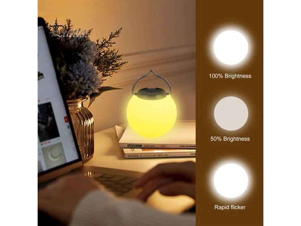 Лампа-ліхтар 5W 2700K вбудований акумулятор на USB XQ-YII-1 ТМКИТАЙ Лампа-ліхтар 5W 2700K вбудований акумулятор на USB XQ-YII-1 ТМКИТАЙ