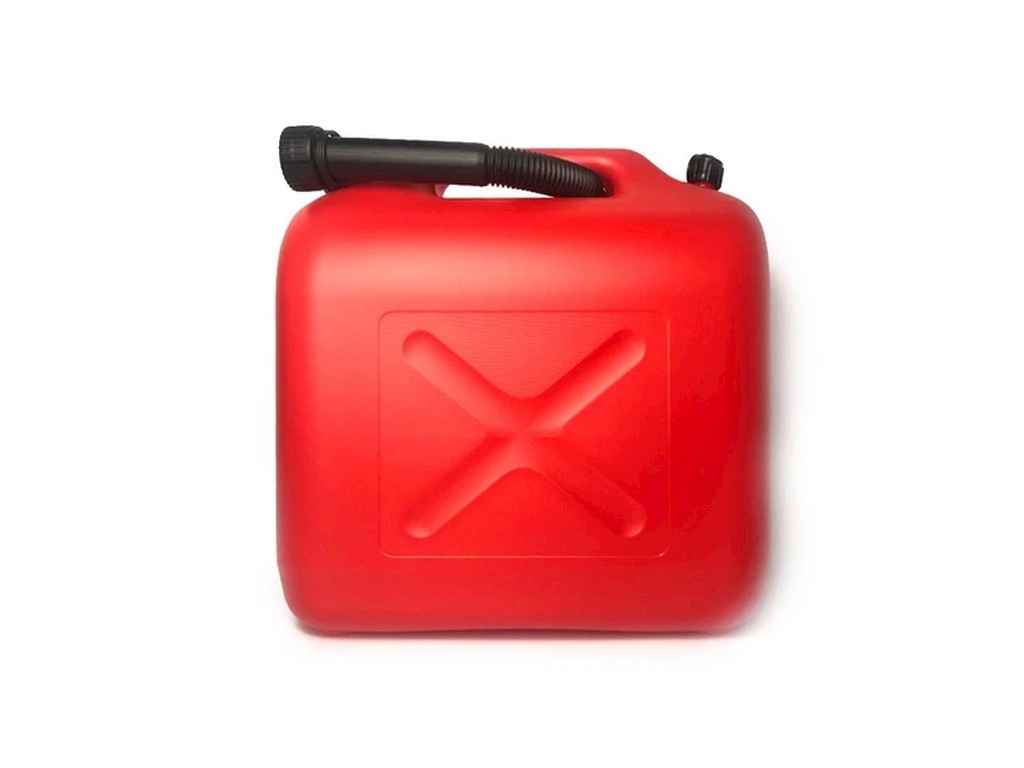 Каністра пластик 20л HDPE для палива з прозорою мірноюсмугою і лійкою повітряний клапан ТМ12 Atelie Каністра пластик 20л HDPE для палива з прозорою мірноюсмугою і лійкою повітряний клапан ТМ12 Atelie