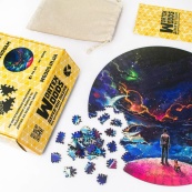 Дерев'яний пазл "Місяць" Wortex Woods PZL20004, 30х30 см. Зображення №5 Дерев'яний пазл "Місяць" Wortex Woods PZL20004, 30х30 см. Зображення №5