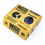 Деревянный пазл "Луна" Wortex Woods PZL20004M 40х40 см. Изображение №7