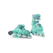 Детские раздвижные ролики Twista Yvolution YR25G4 размер 24-28, зеленый. Изображение №2