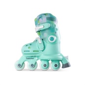 Детские раздвижные ролики Twista Yvolution YR25G4 размер 24-28, зеленый. Изображение №3