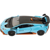 Дитяча автомодель "Lamborghini Huracan STO" Rastar 64300 блакитний, масштаб 1:32. Зображення №3